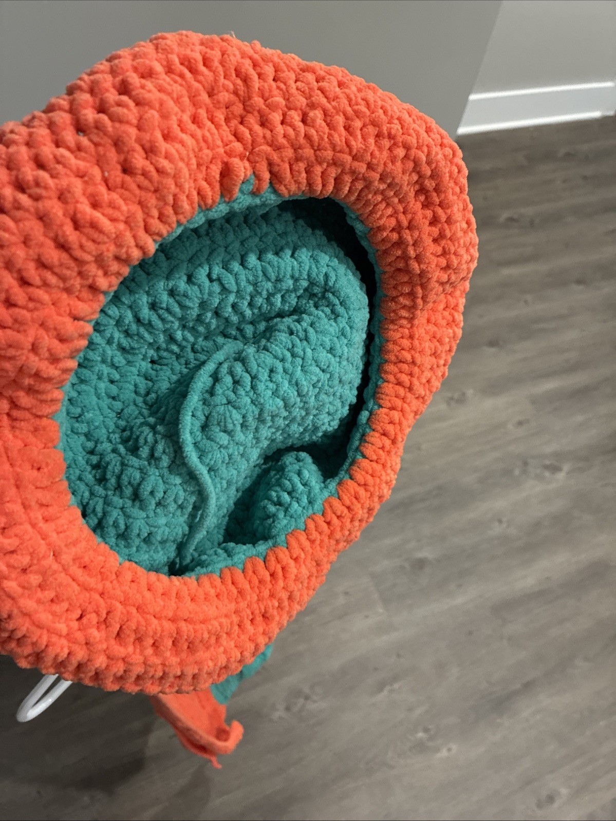 Handmade Crochet hat and scarf.