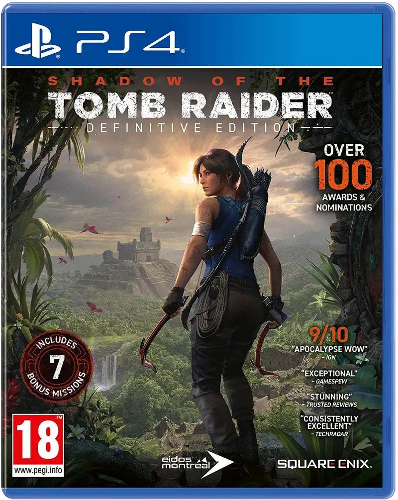 Shadow of the Tomb Raider: Definitive Edition PS4 Brand New Special (EU 2020)