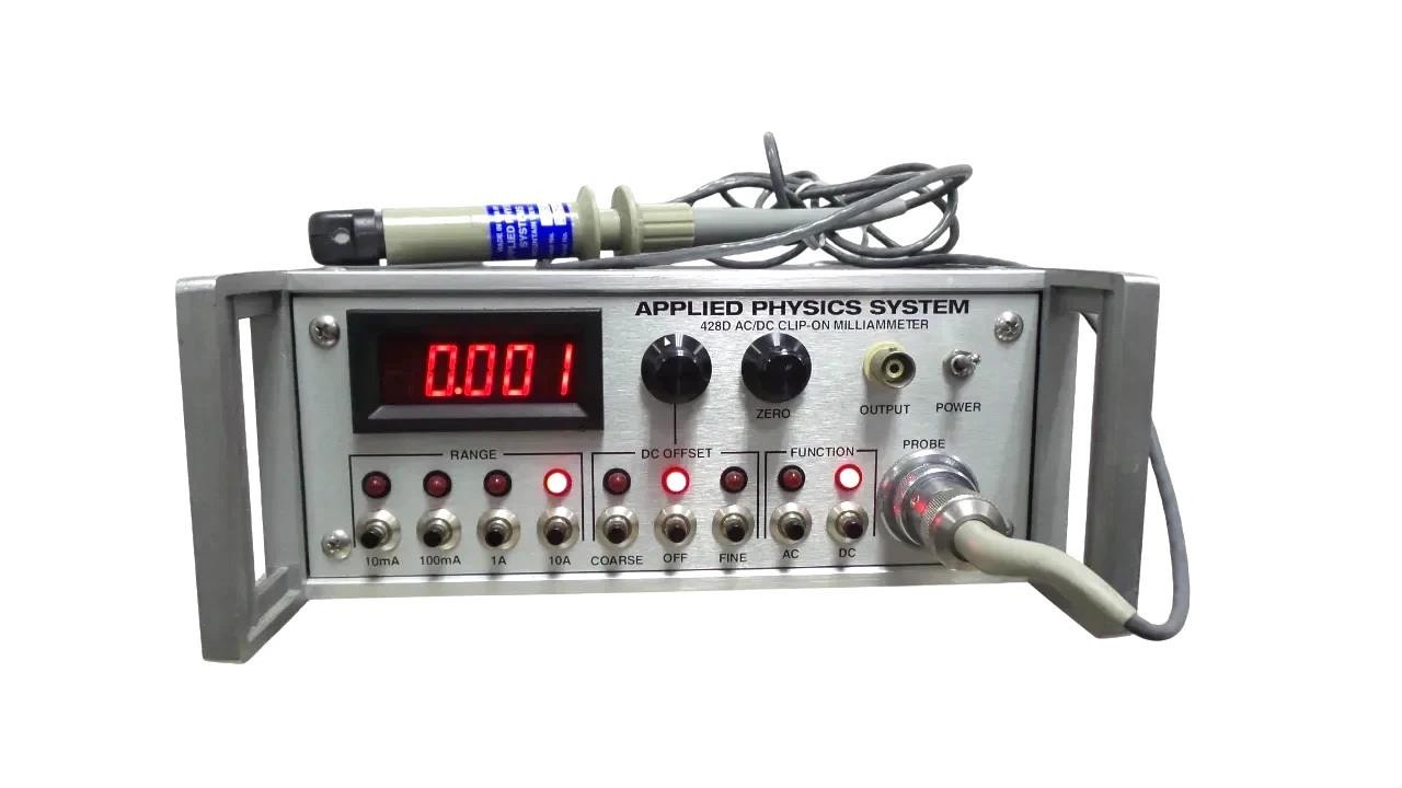Applied Physics System 428D AC/DC Clip-On Milliammeter - Free Shipping