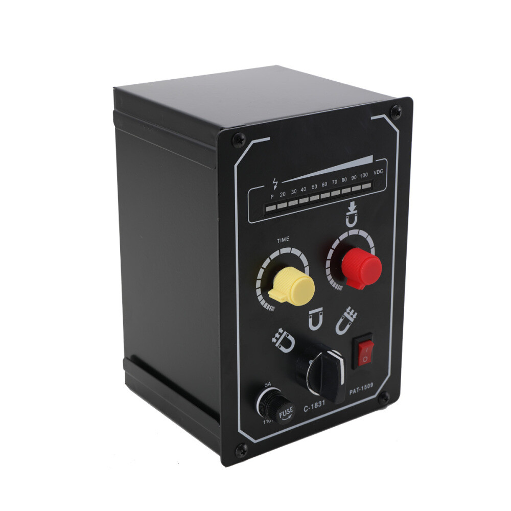 Lathe Electro Magnetic Chuck Controller 0-100V DC Adjustable with LED Display