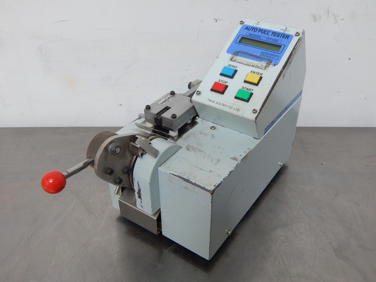 TRUE SOLTEC PT 100 WIRE TENSION AUTO PULL TESTER M0713