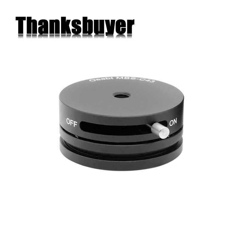MBS-C43 Round Magnetic Base Magnetic Holder M6 Screw Hole for Optical