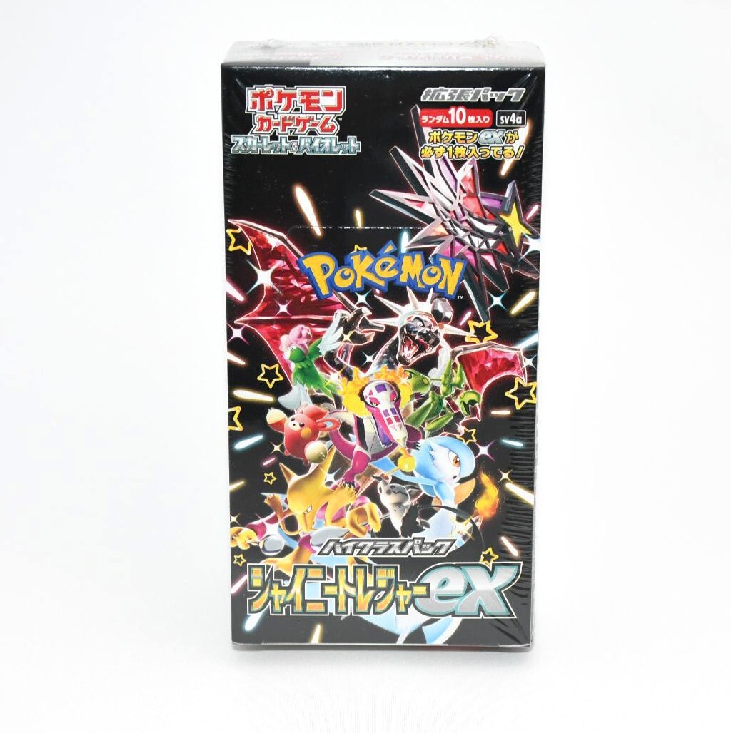 Pokémon Card Shiny Treasures Front Box Premium Set Scarlet SV4A, Japan-sealed+-