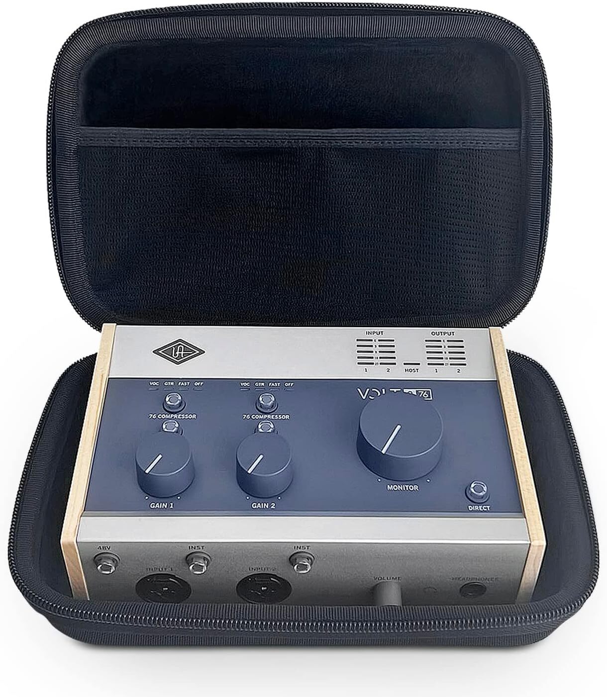 ANALOG CASES Universal Audio Volt 276/176 Case - Custom-Fitted Compact PULSE...
