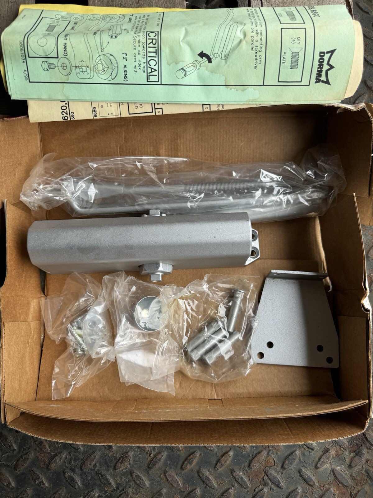dorma 644 Series Soft Door Closer 644PASN1AL