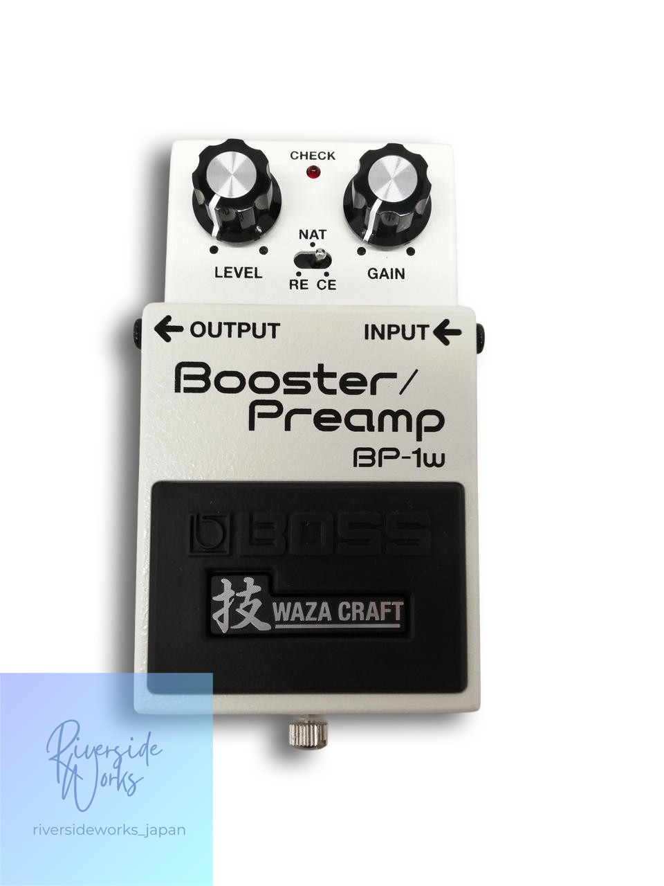 BOSS BP-1W Overdrive Effects Pedal for Guitar with Waza Craft JP
