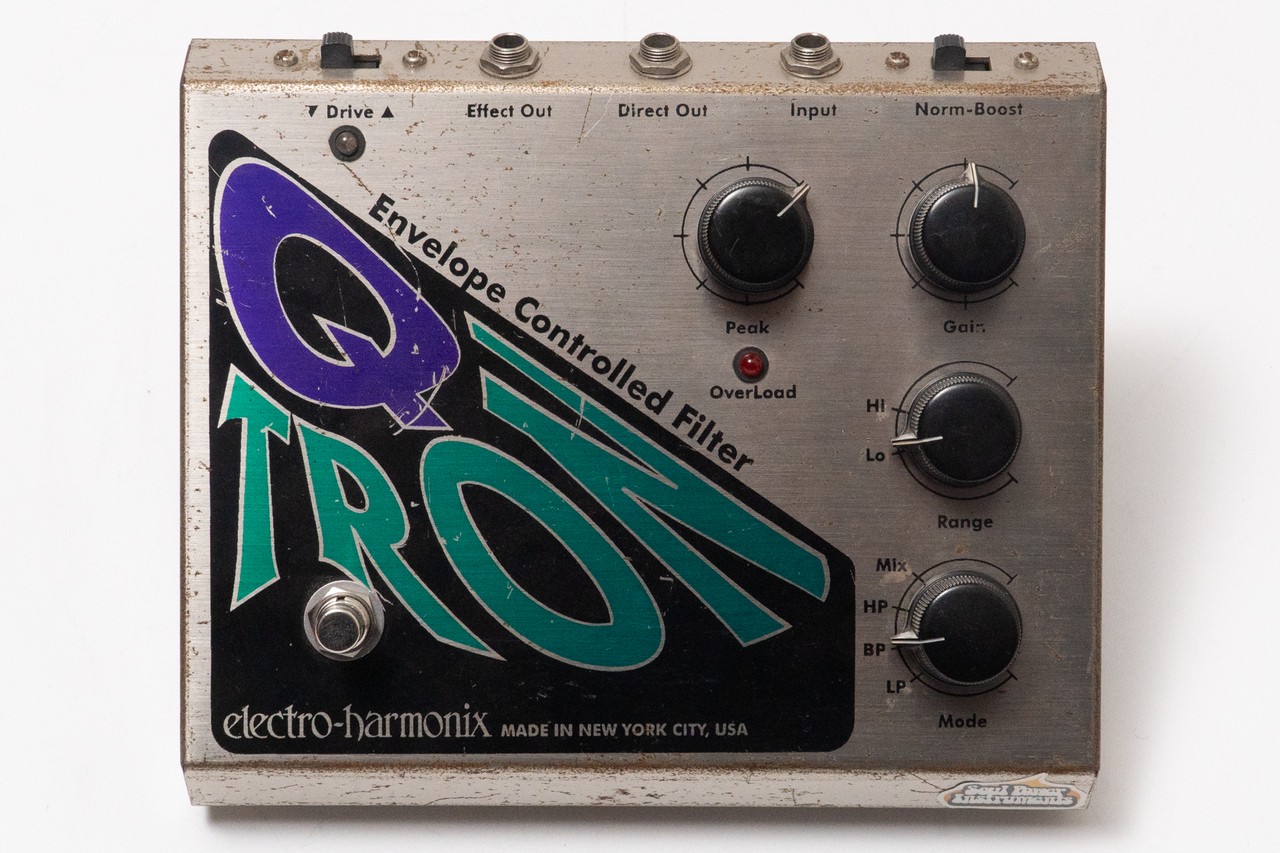 Electro-Harmonix Q-Tron Envelope Filter Guitar Effects Pedal Used