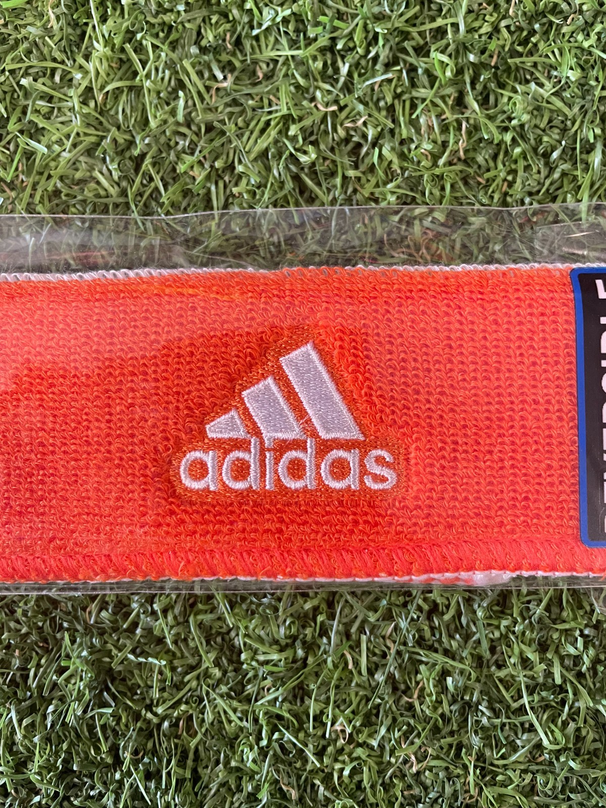 adidas Reversible Headband - Orange/White