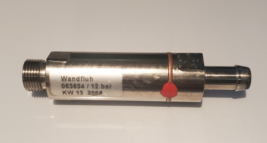 Schaerer Wandfluh 063654 2-Way Slip-In Cartridge Safety Valve 12 Bar KW 13