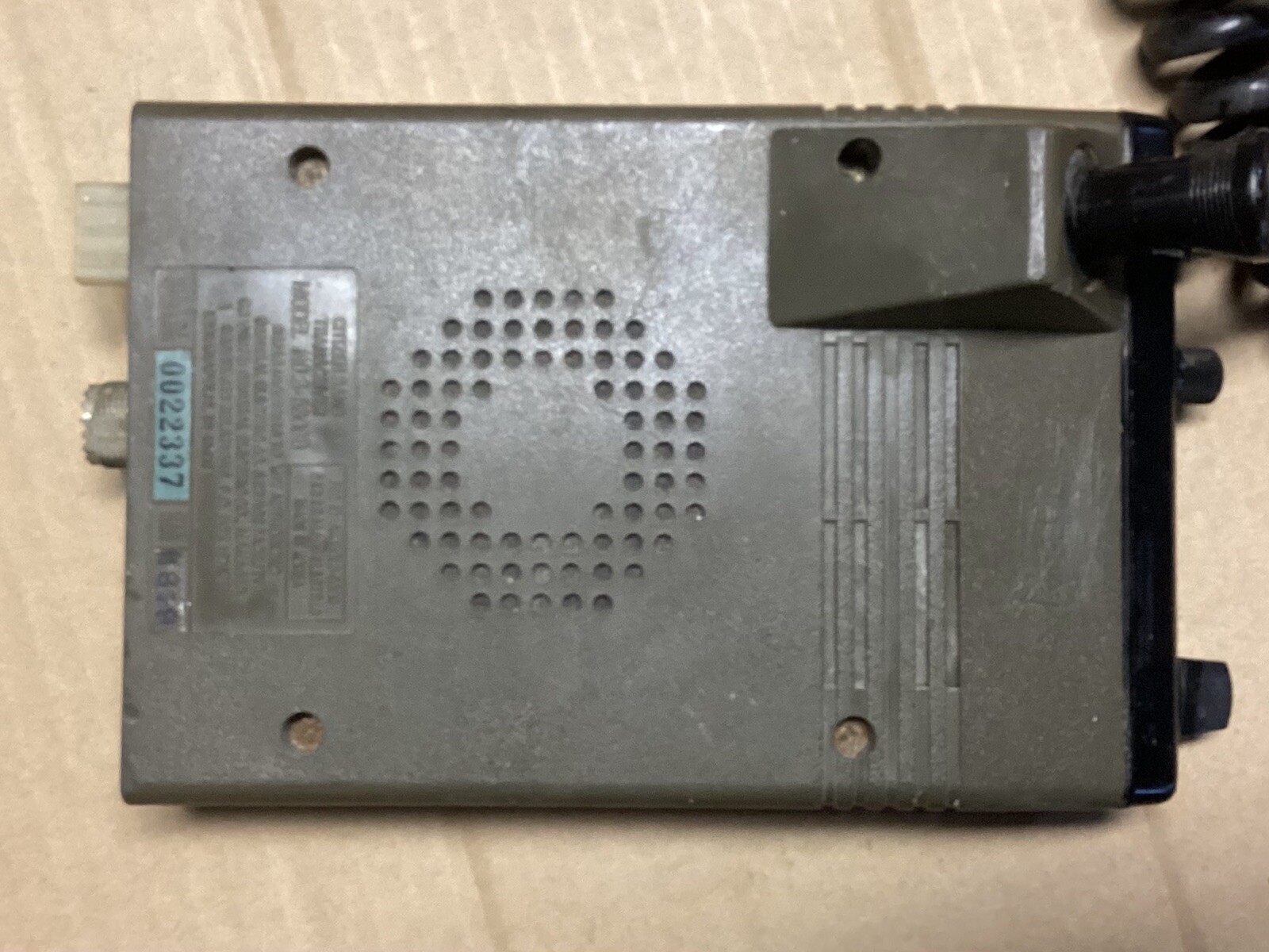 Vintage CB Transceiver Citizens Band 3-5909B Untested