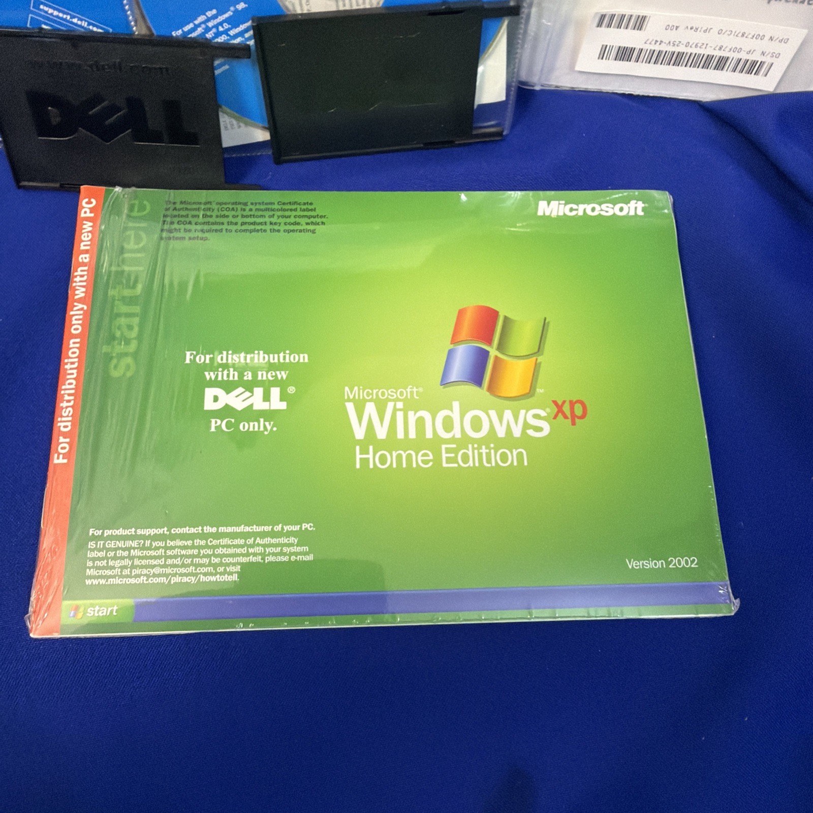 Dell Inspiron 8200 Recovery CD Software Bundle Windows XP Home OEM Box + Extras