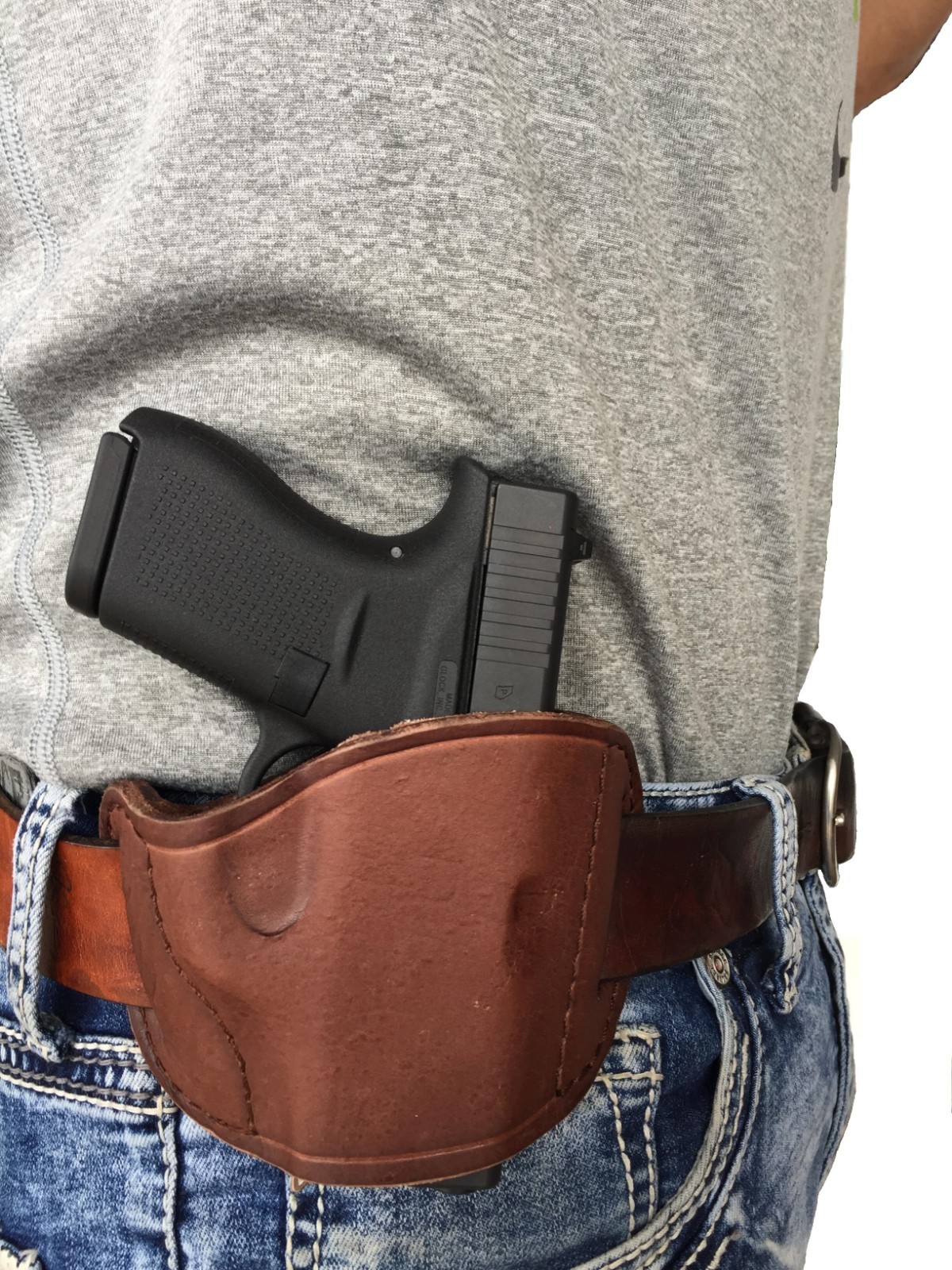 Leather Gun Holster For Ruger SR-22