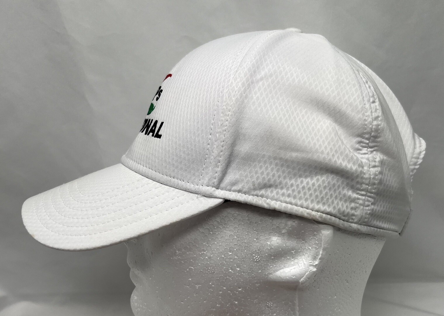Otto Golf Hat The DPs Invitational Strap Back White with Logo Size Medium to XL