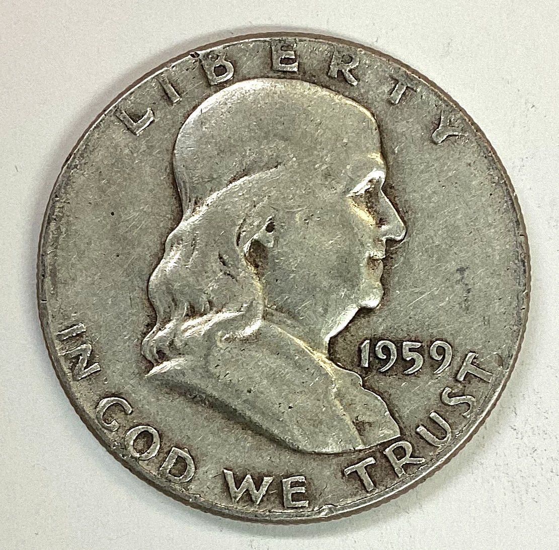 1959 Franklin Half Dollar