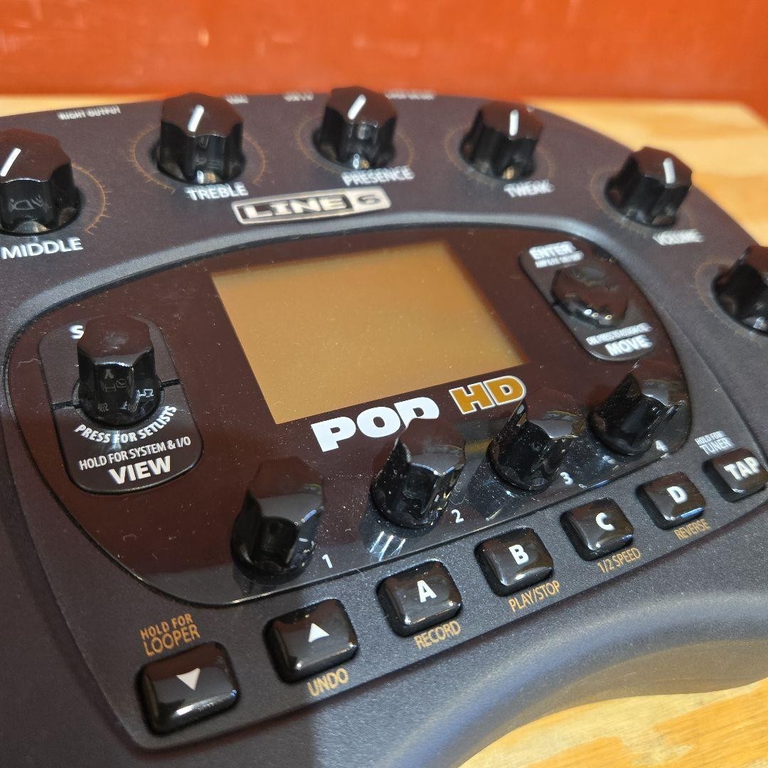 LINE6 POD HD Black Guitar Multi Effector