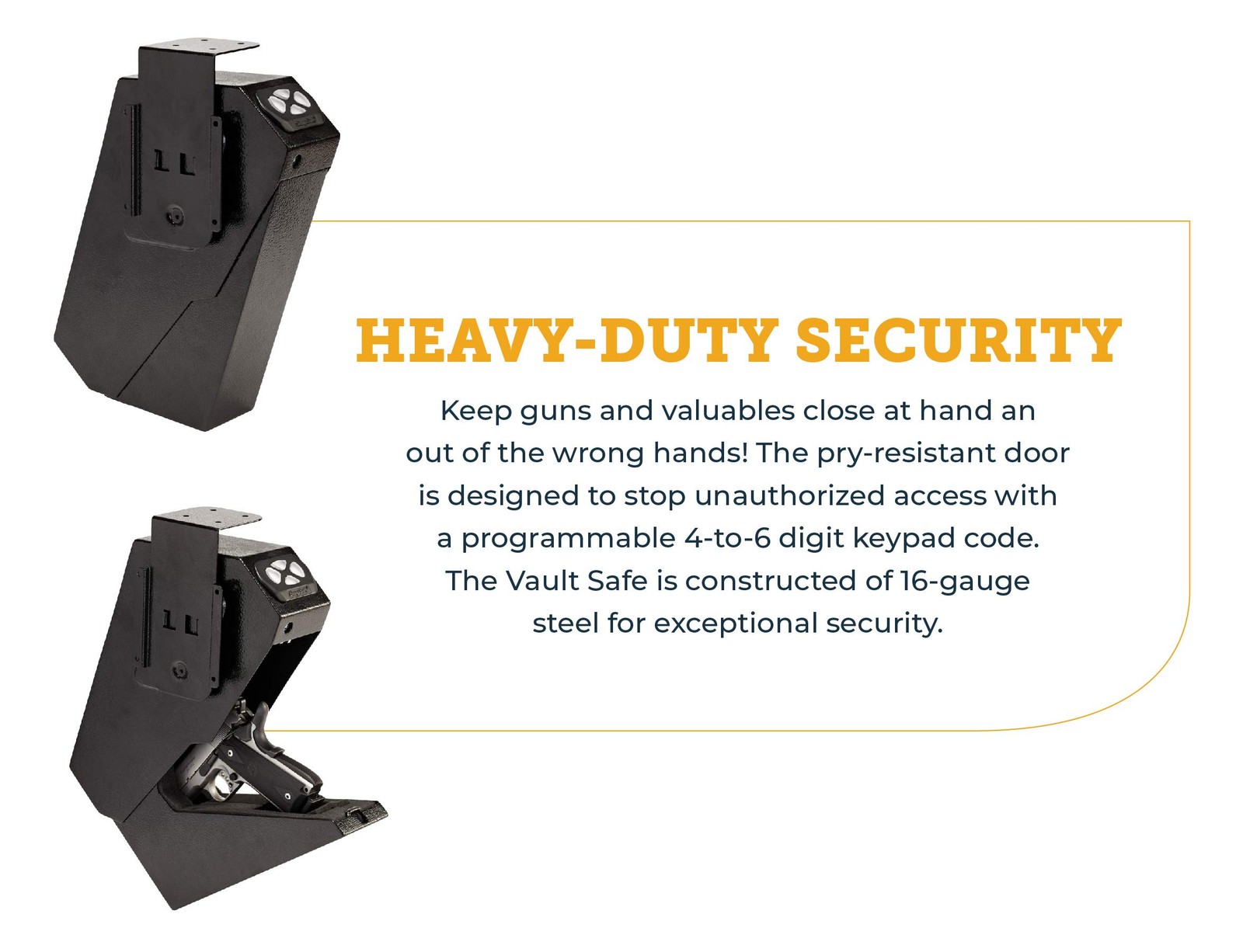 SnapSafe Keypad Safes