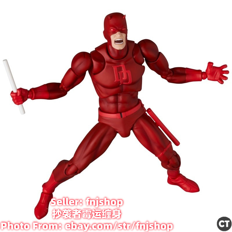 US STOCK! CT Toys No.223 Daredevil Comic Ver. 6in Action Figure Boxed Xmas Gift‌