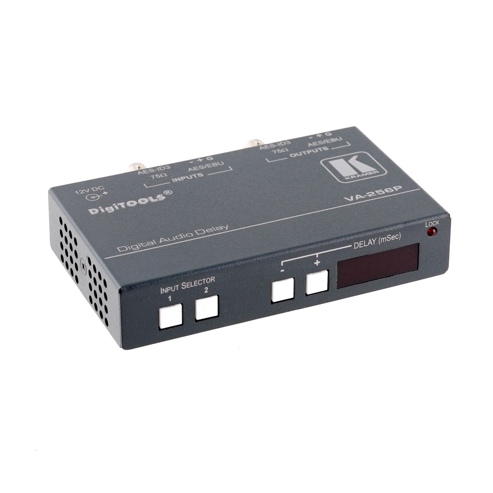 Kramer VA-256P AES Digital Audio Delay Unit 32kHz to 96kHz / 0 to 4096ms