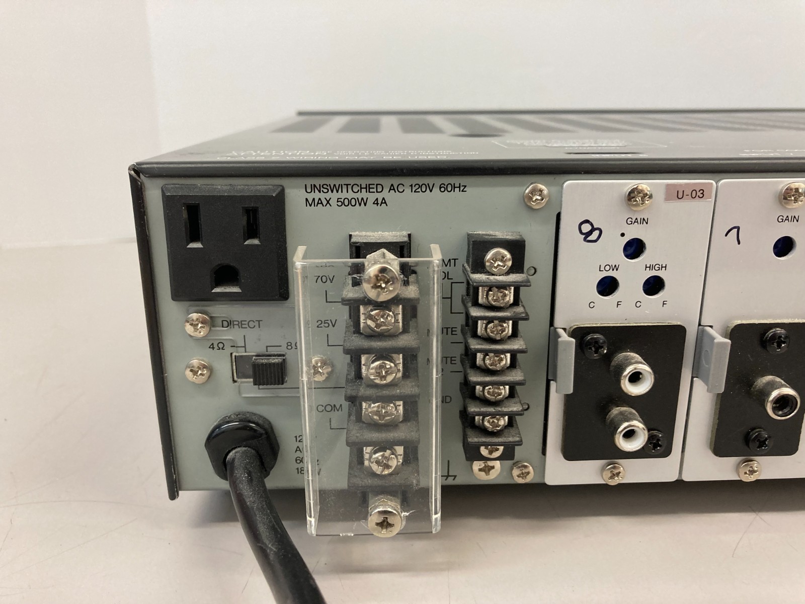 USED TESTED TOA SERIES 2 AMPLIFIER Model: A-912MK2