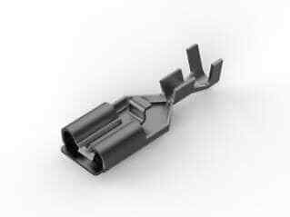 75Pcs 179973-1  Terminals 250 POSITIVE LOCK