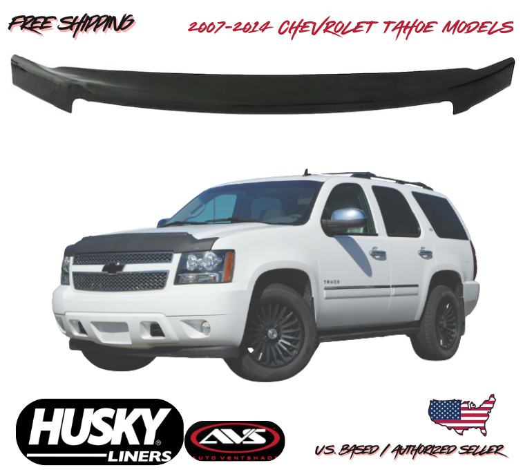 2007-2014 Chevrolet Tahoe Aeroskin Low Profile Hood Bug Shield Husky Deflector
