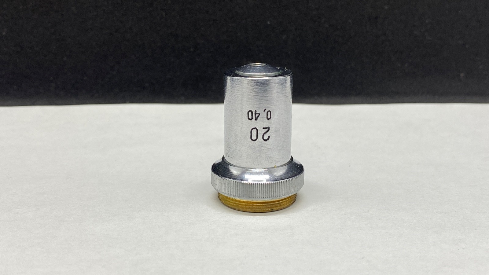 Vintage LOMO Microscope Lens Objective 20 0.40