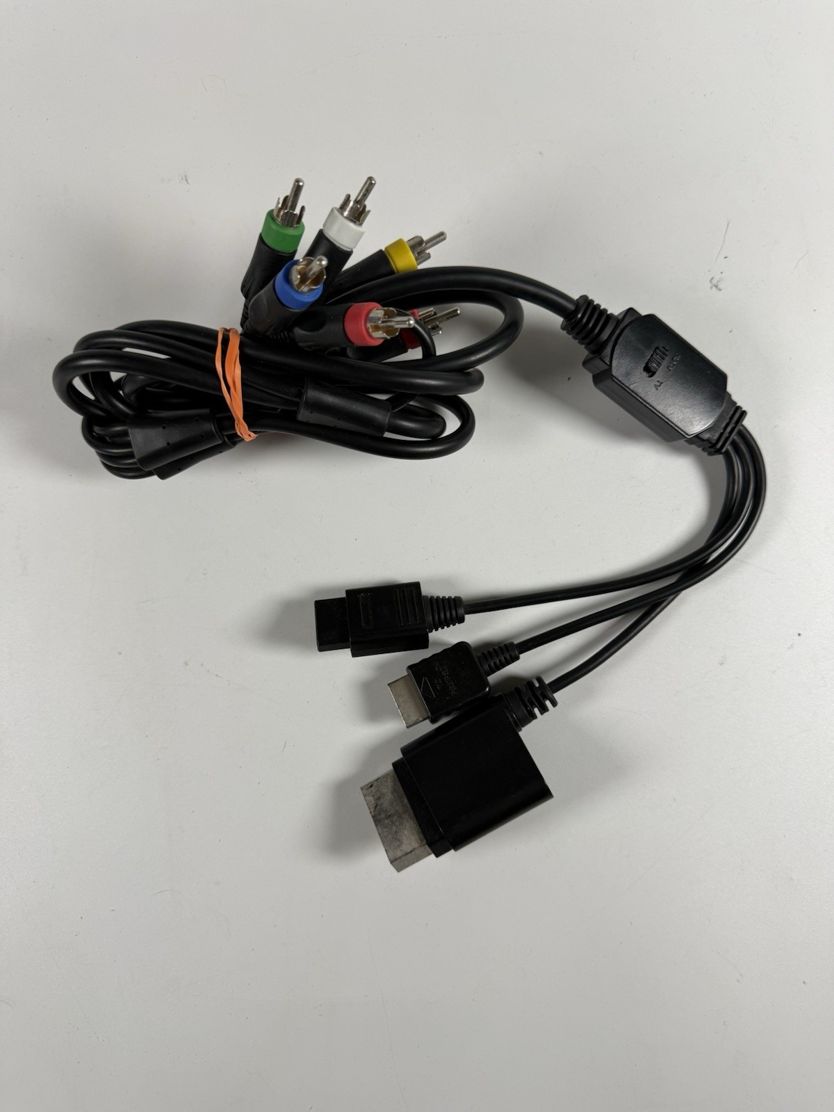 Xbox 360 Nintendo Wii Sony PlayStation 2-3 PS2/PS3 Multi System AV Cable TESTED