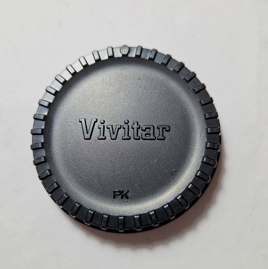 Vivitar Pentax K PK Mount Camera Body Cap Tele Converter / #737