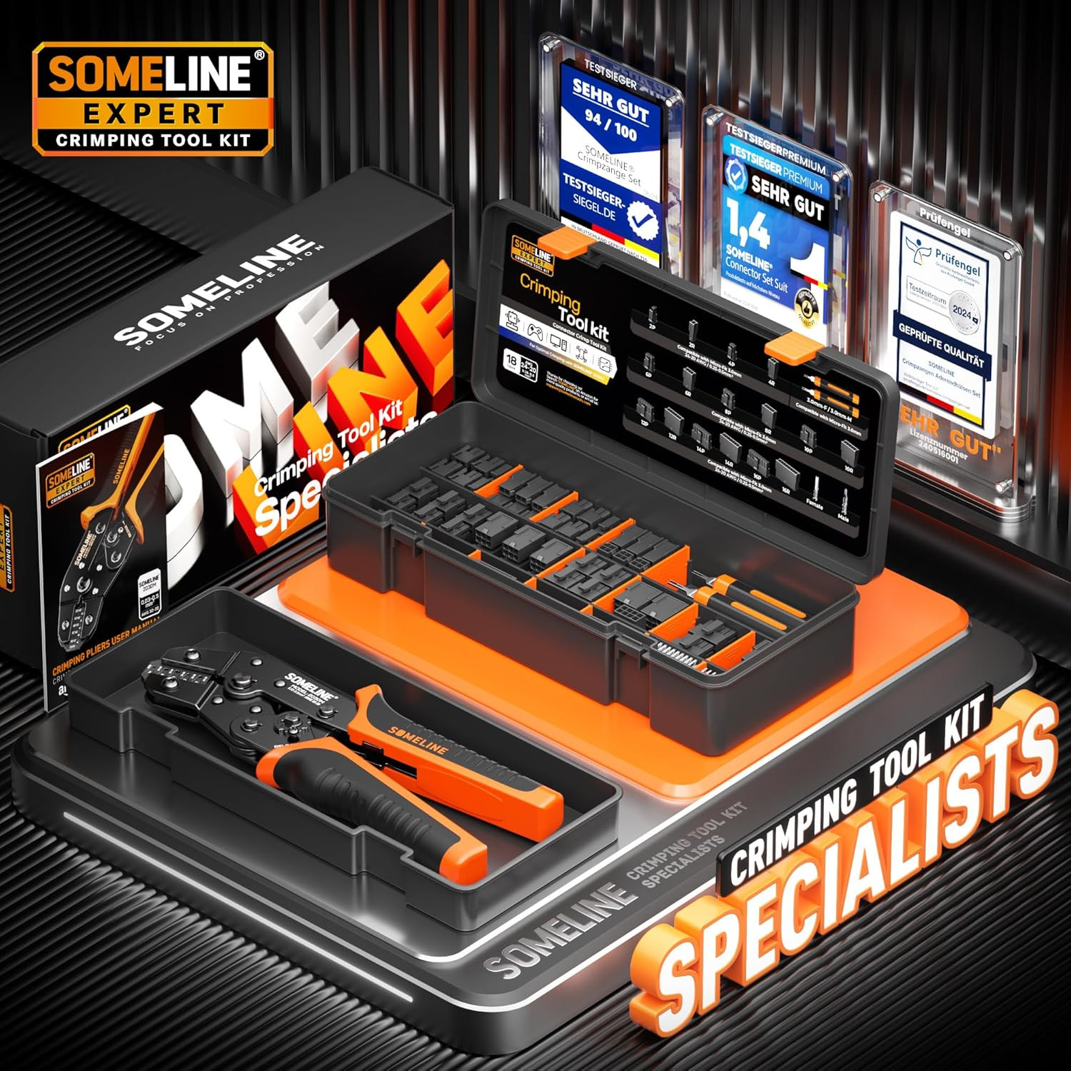 Micro-Fit 3.0 Crimping Tool Kit for Molex Connectors and Terminals