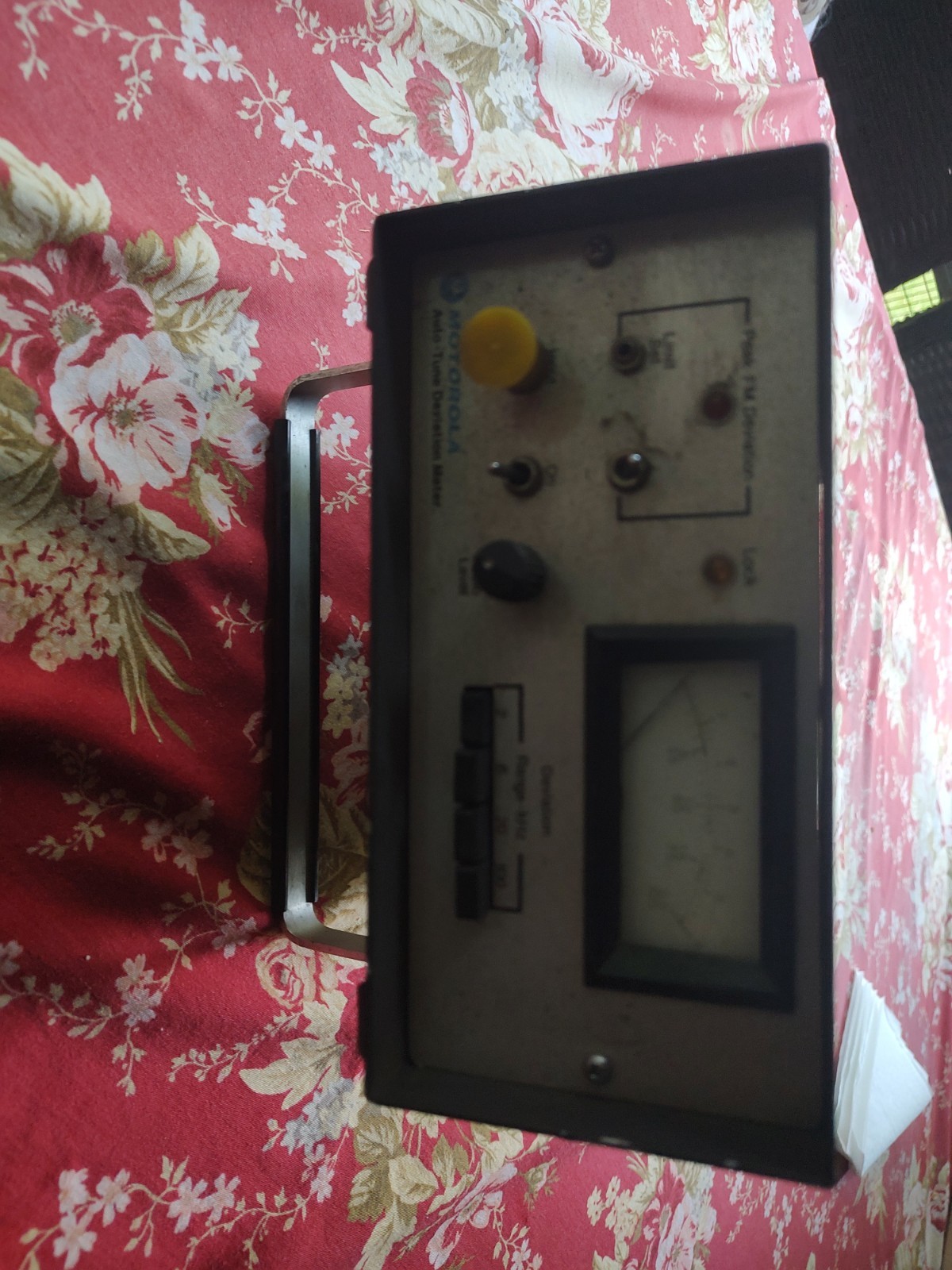 Old Motorola Deviation Meter Vintage Radio