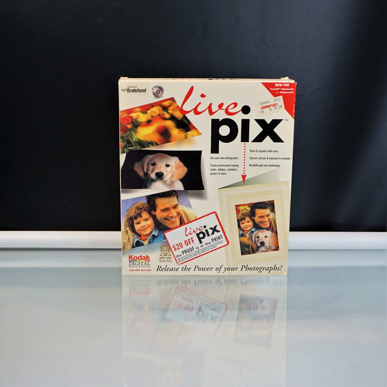 Live Pix Windows 1997 CD ROM With User Guide And Installation