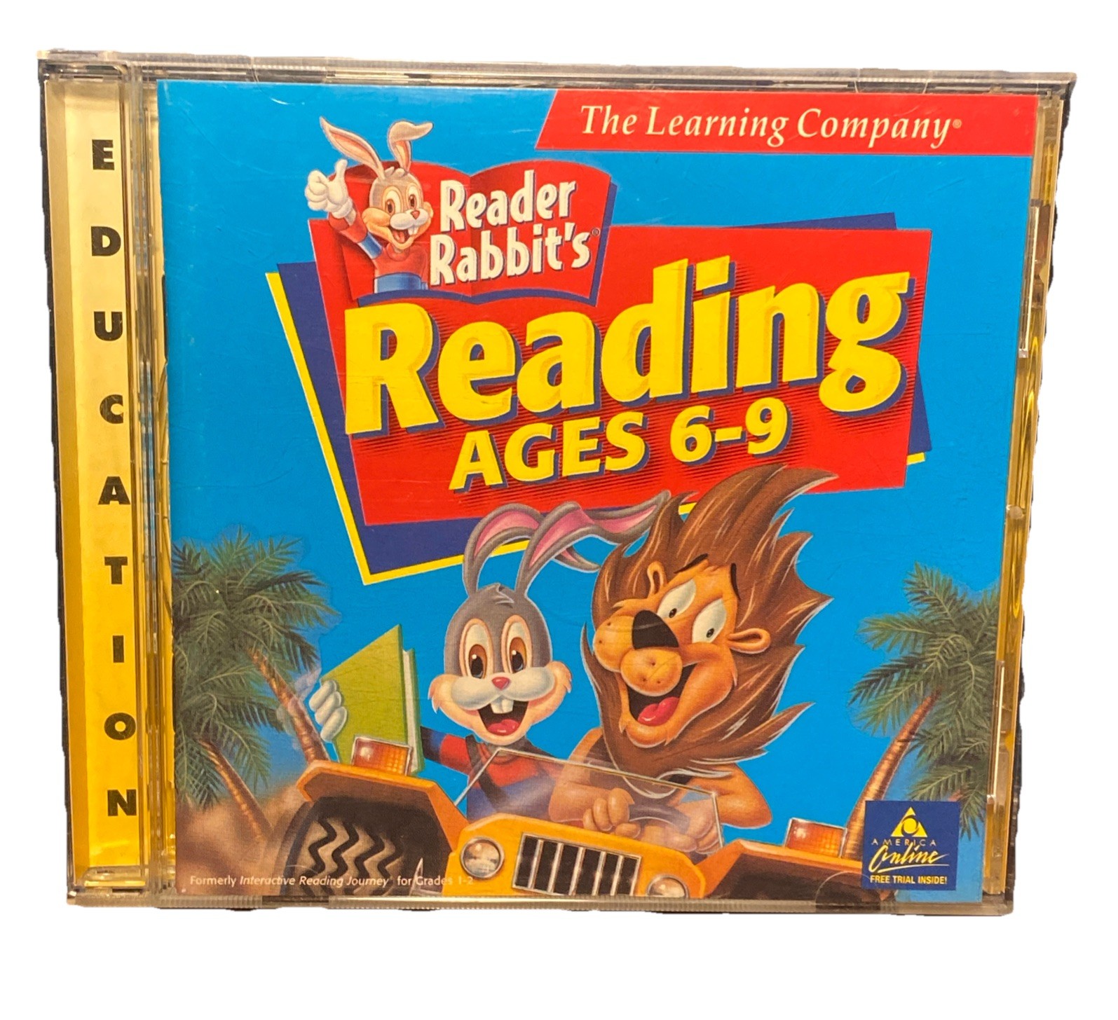 Reader Rabbit Reading Ages 6-9 PC MAC CD Rom 90s Educational Video Game VGC Copy