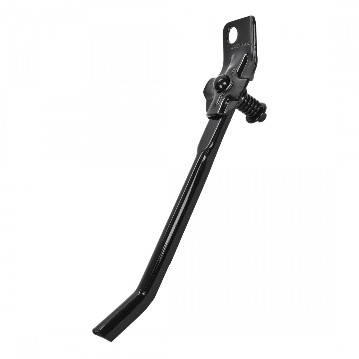 Wald Alloy Rear Kickstand for 20-Inch Bikes, 14mm Axle, Spring-Loaded in Black