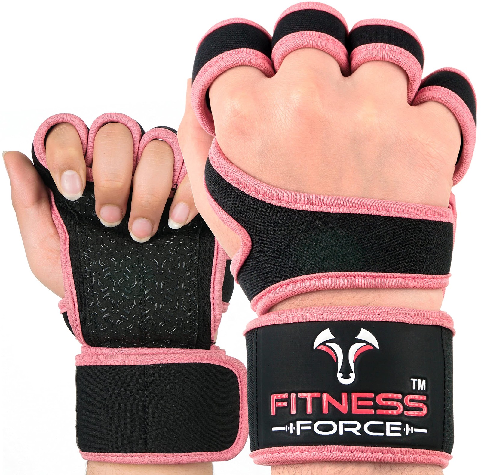 Ventilated Weightlifting Gloves Workout Gloves for Men & with Built-in Wrist ...
