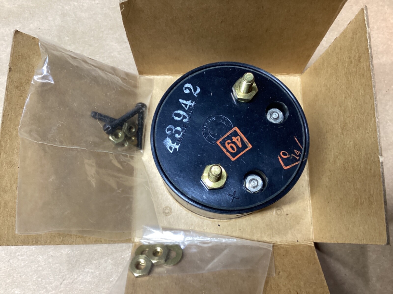Simpson 0-50 Panel Gauge Model 125 3670 #100F318*CO