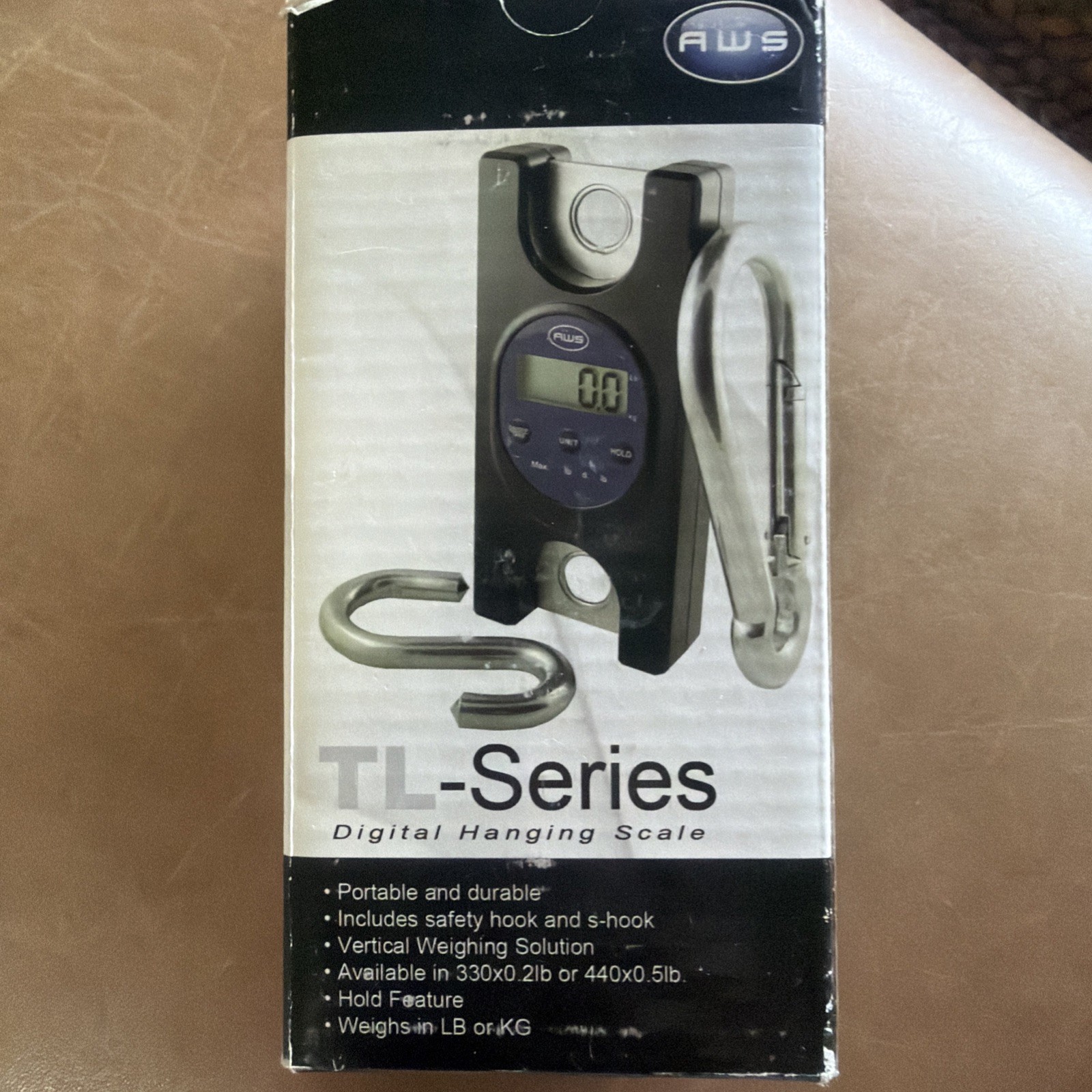 TWS DIGITAL HANGING Scale 330lb/150kg Digital Hanging Scale