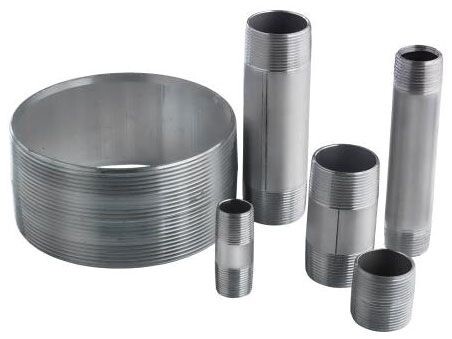 ROBROY ALUNIP1/2X2, Conduit Nipple, 1/2" x 2", Aluminum, Conduit Nipple, 1pc