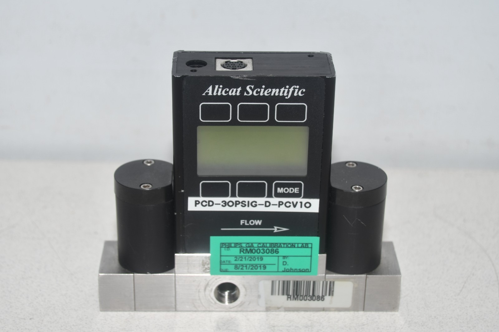 ^ Alicat PCD-30PSIG-D-PCV10/10P RIN Flow Controller #X8332