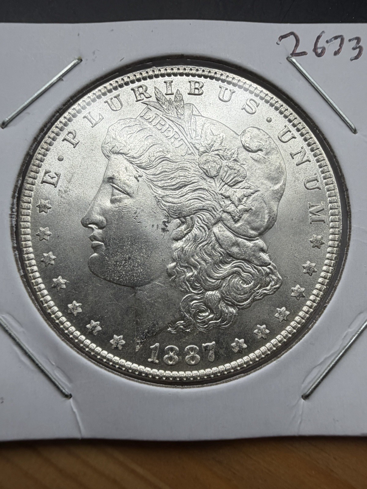 1887 Morgan Dollar - Gem BU - As Shown! (#2673)
