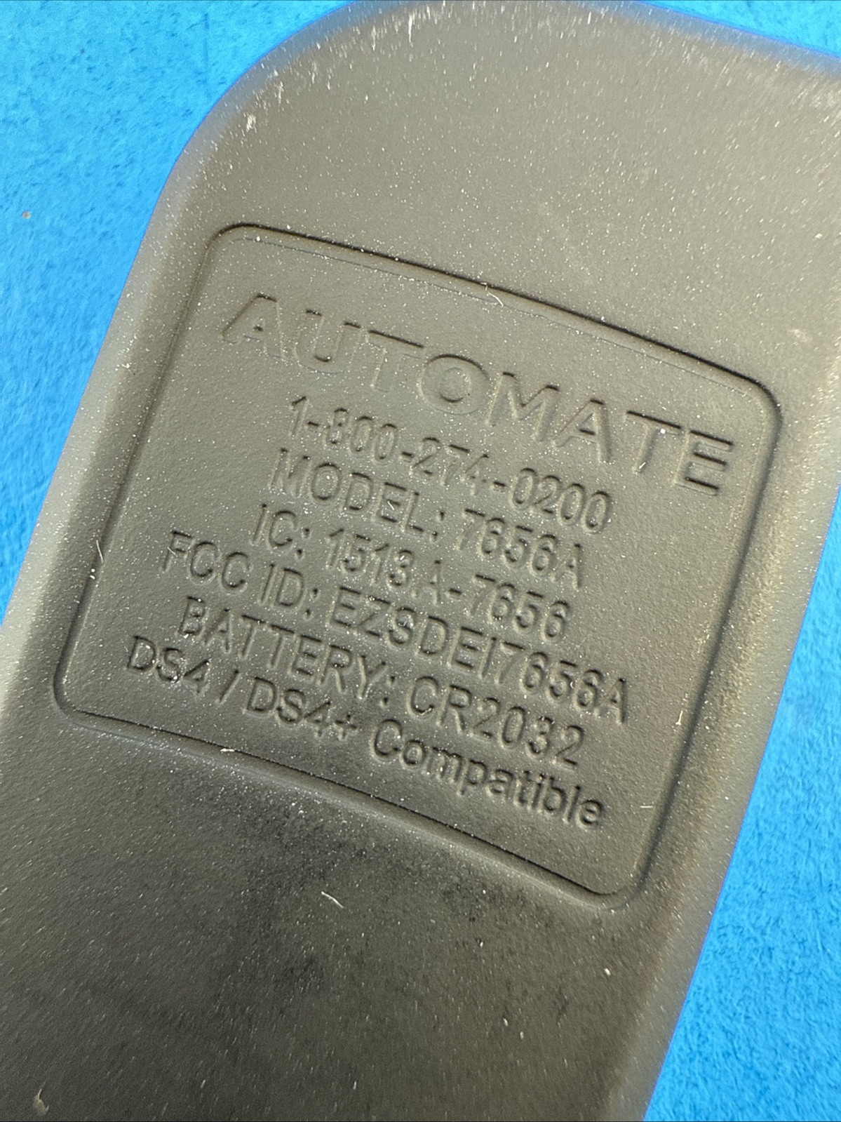 NICE USED AUTOMATE 7656A 1-Way Replacement Remote Control EZSDEI7656A - TESTED