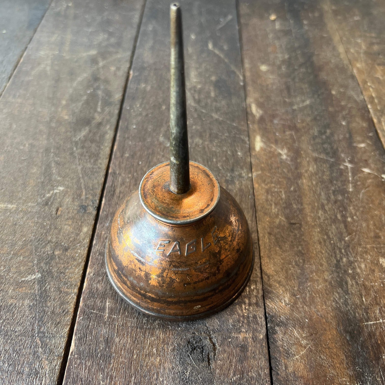 Eagle Vintage Thumb Pump Oiler Oil Can (USA)