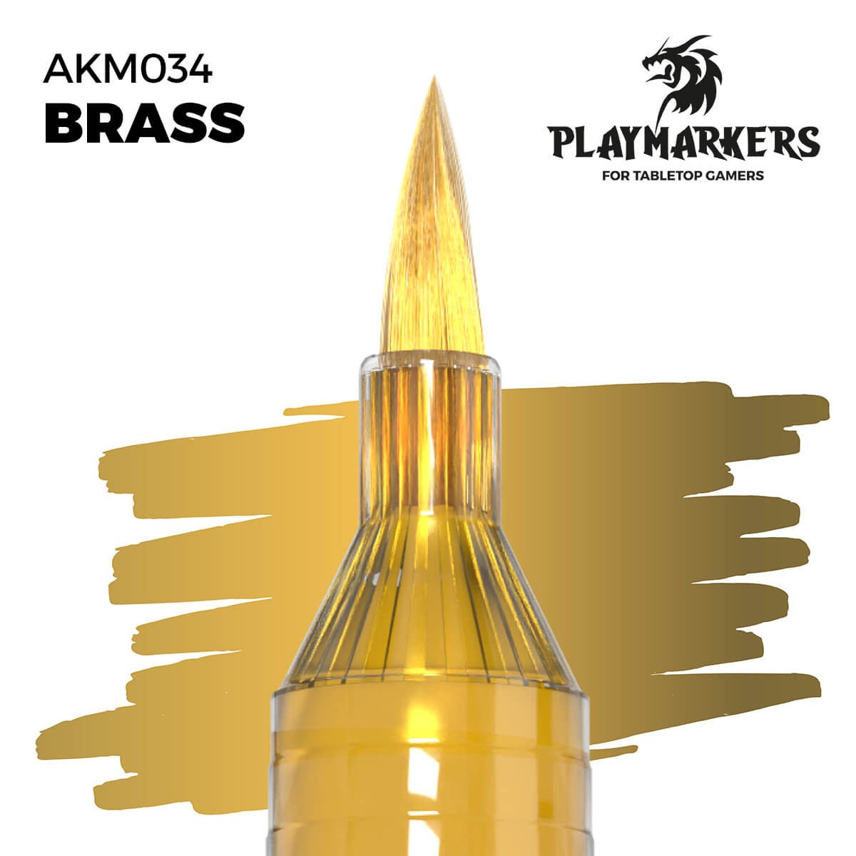 AK Interactive Playmarker Brass Paint Marker AKM034