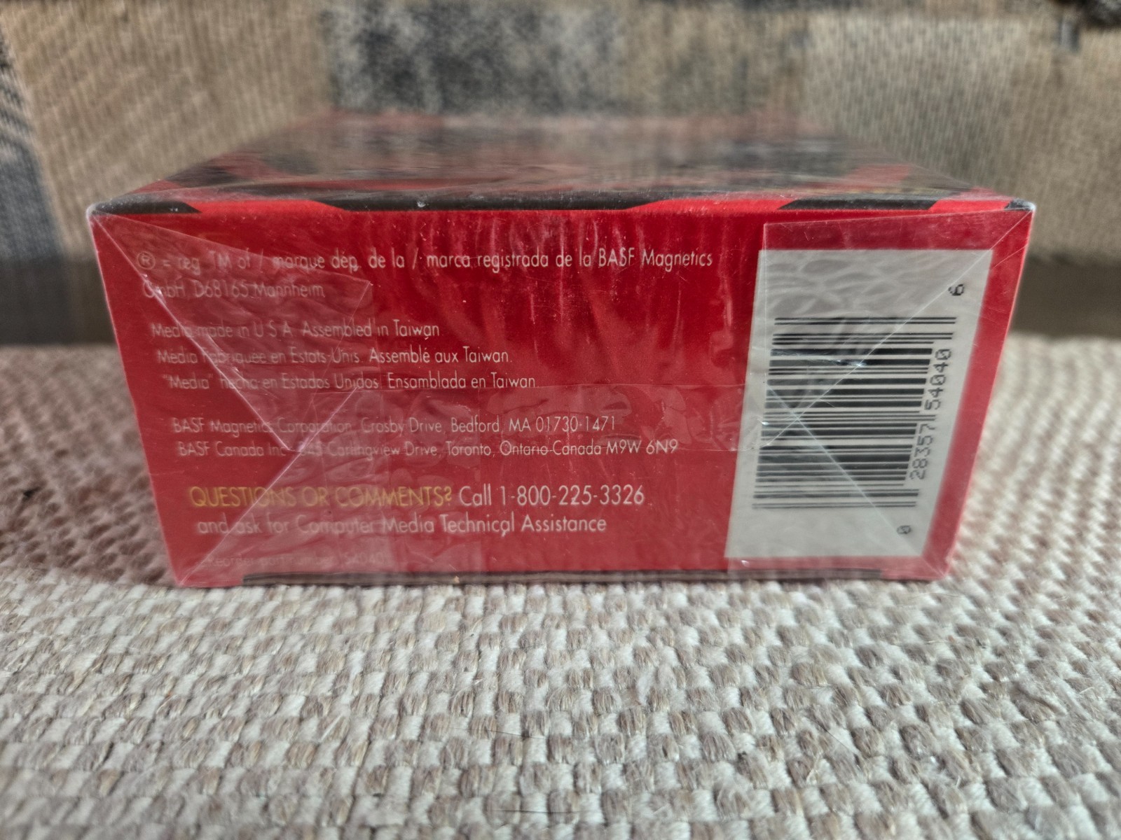 BASF Diskettes 3.5" 2HD DOS High Density Diskettes -Two 10 Packs- NEW, Sealed