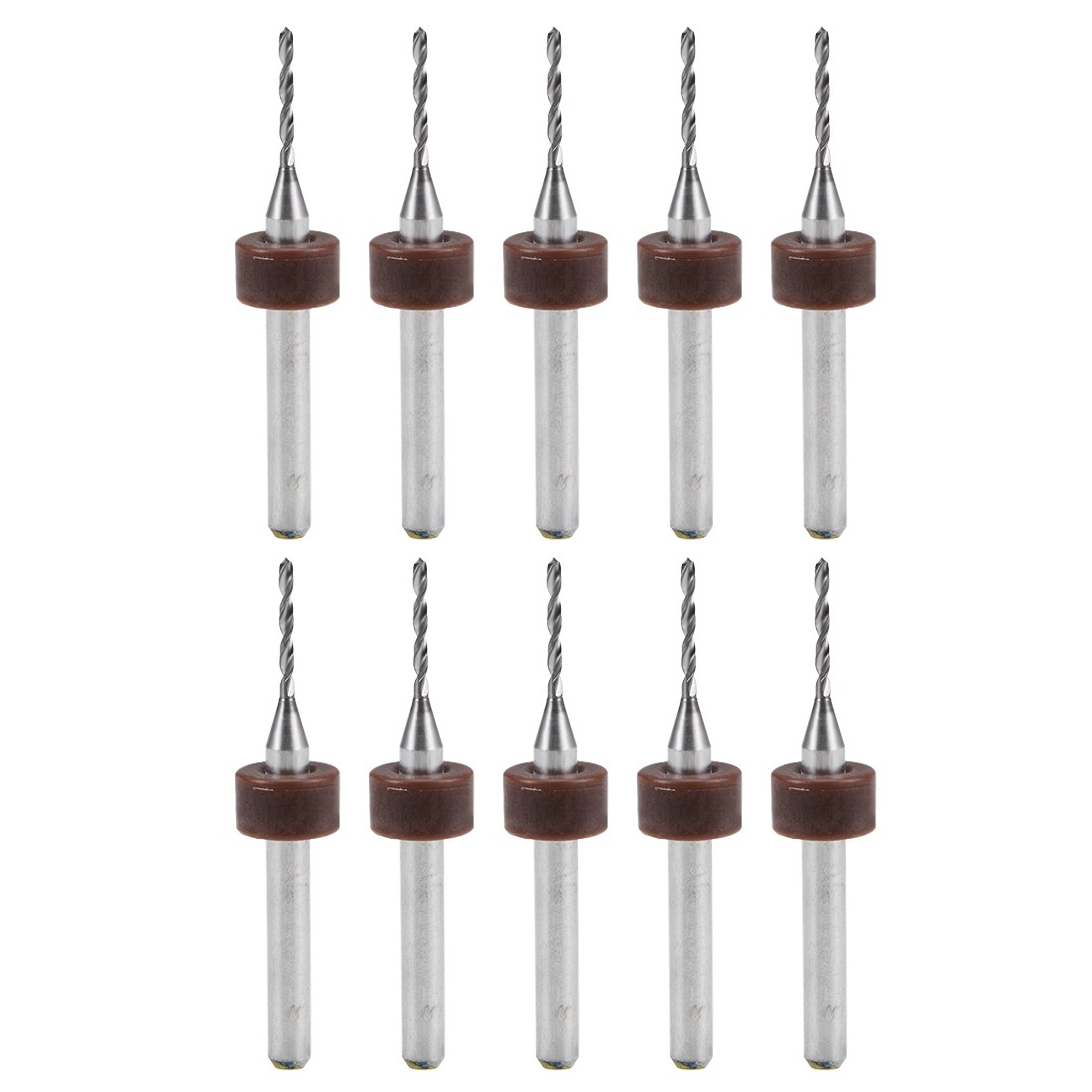 10pcs 1.1mm Tungsten Carbide CNC Engraving Print Circuit Board PCB Drill Bits