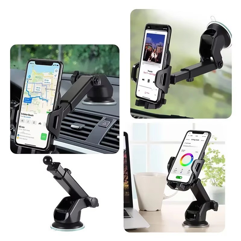 360° Universal Mount Holder Car Stand Windshield For Mobile Cell Phone GPS