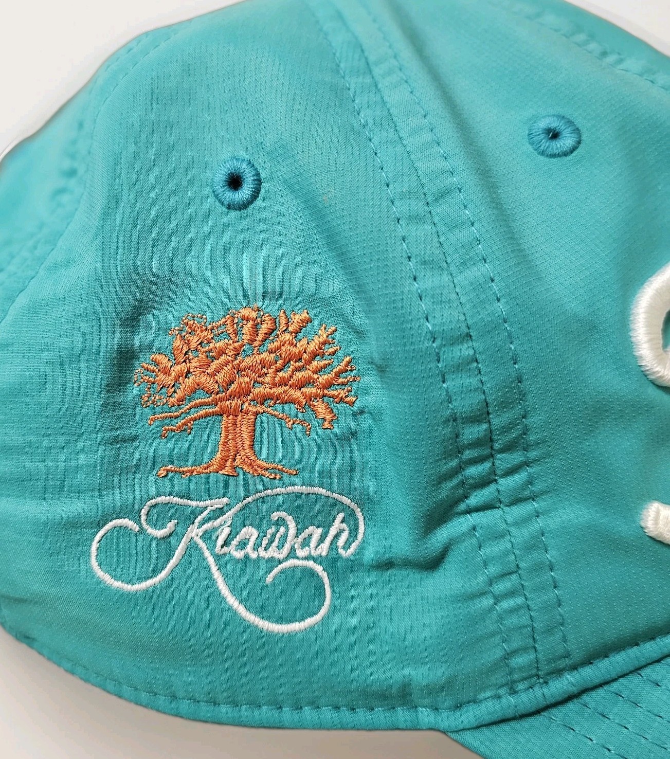 Titleist Golf Strap Back Hat Cap Aqua Teal Turquoise Adjustable Kiawah Island