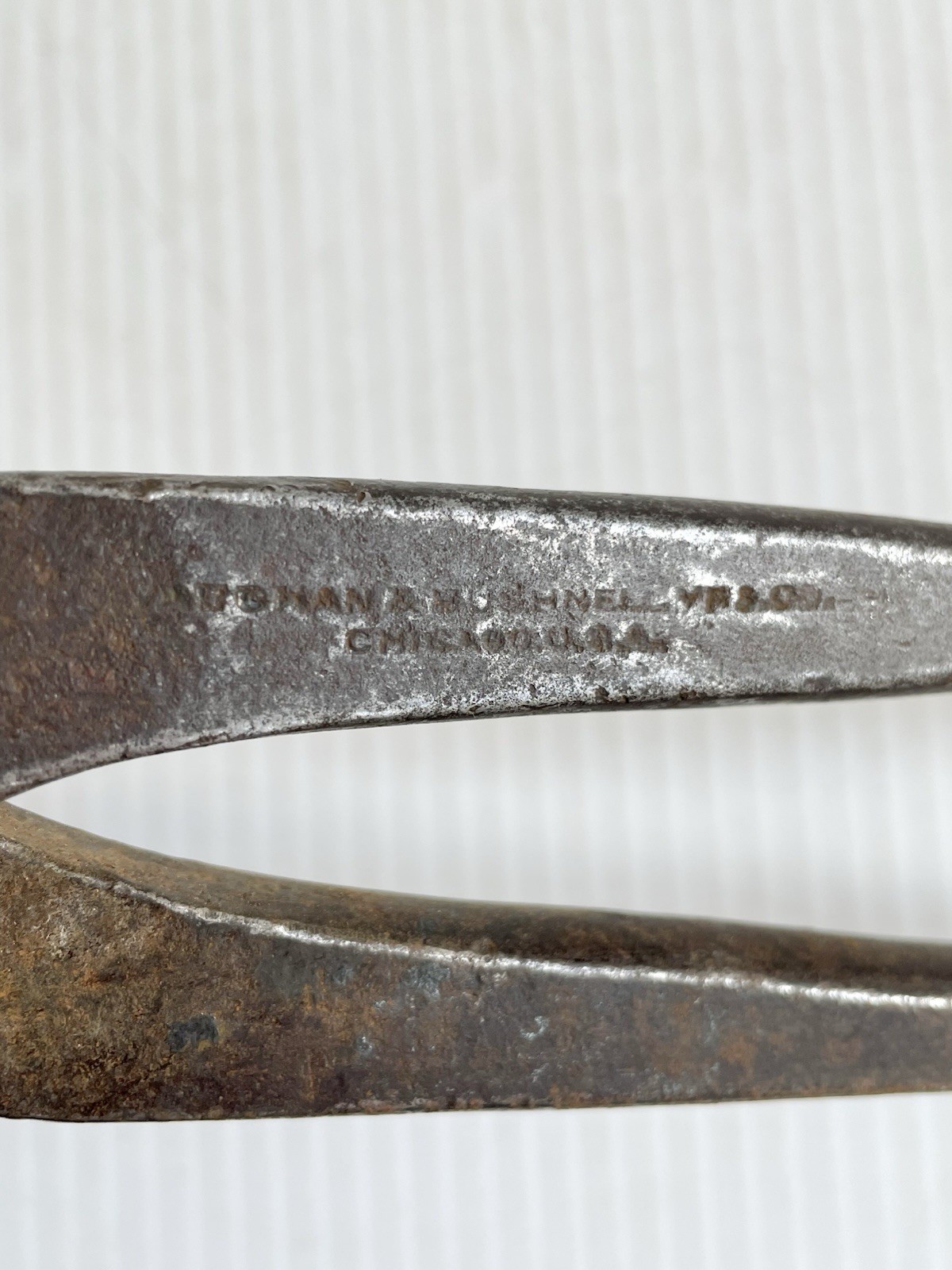 Vintage Vaughan & Bushnell Mfg Co. Nippers Farriers Metal Hand Tool 12”