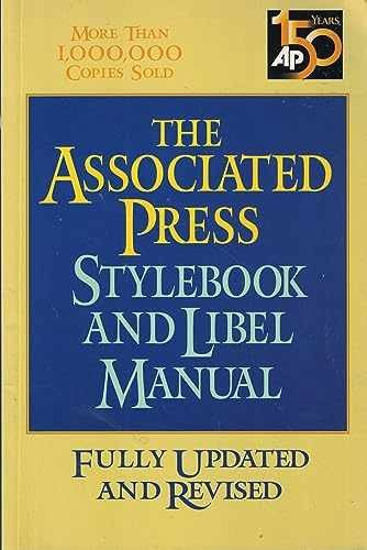 Associated Press Stylebook And Libel - Paperback, by Goldstein Norm - Very Good