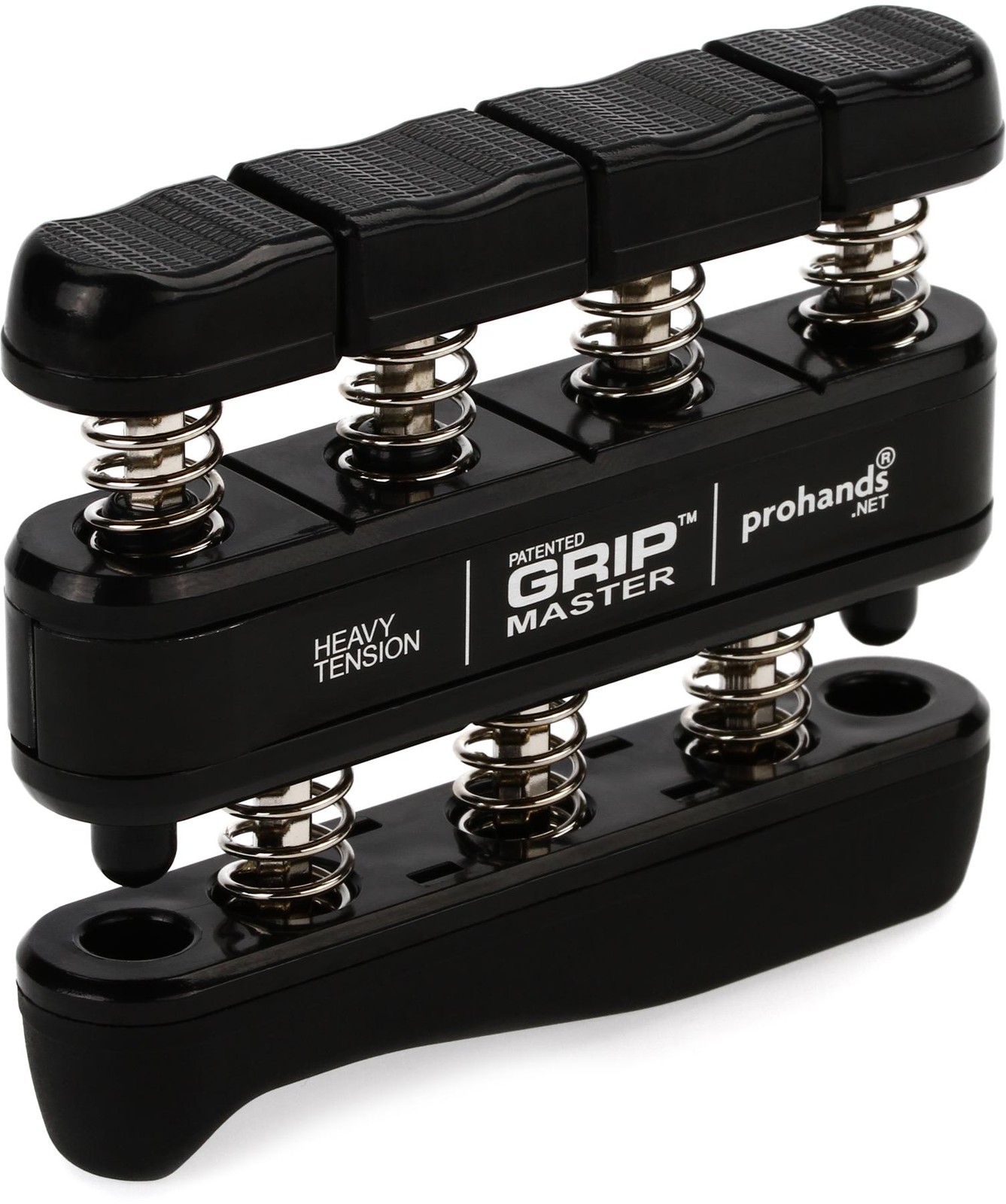 ProHands Gripmaster Hand Exerciser - Black (Heavy Tension) (2-pack) Bundle