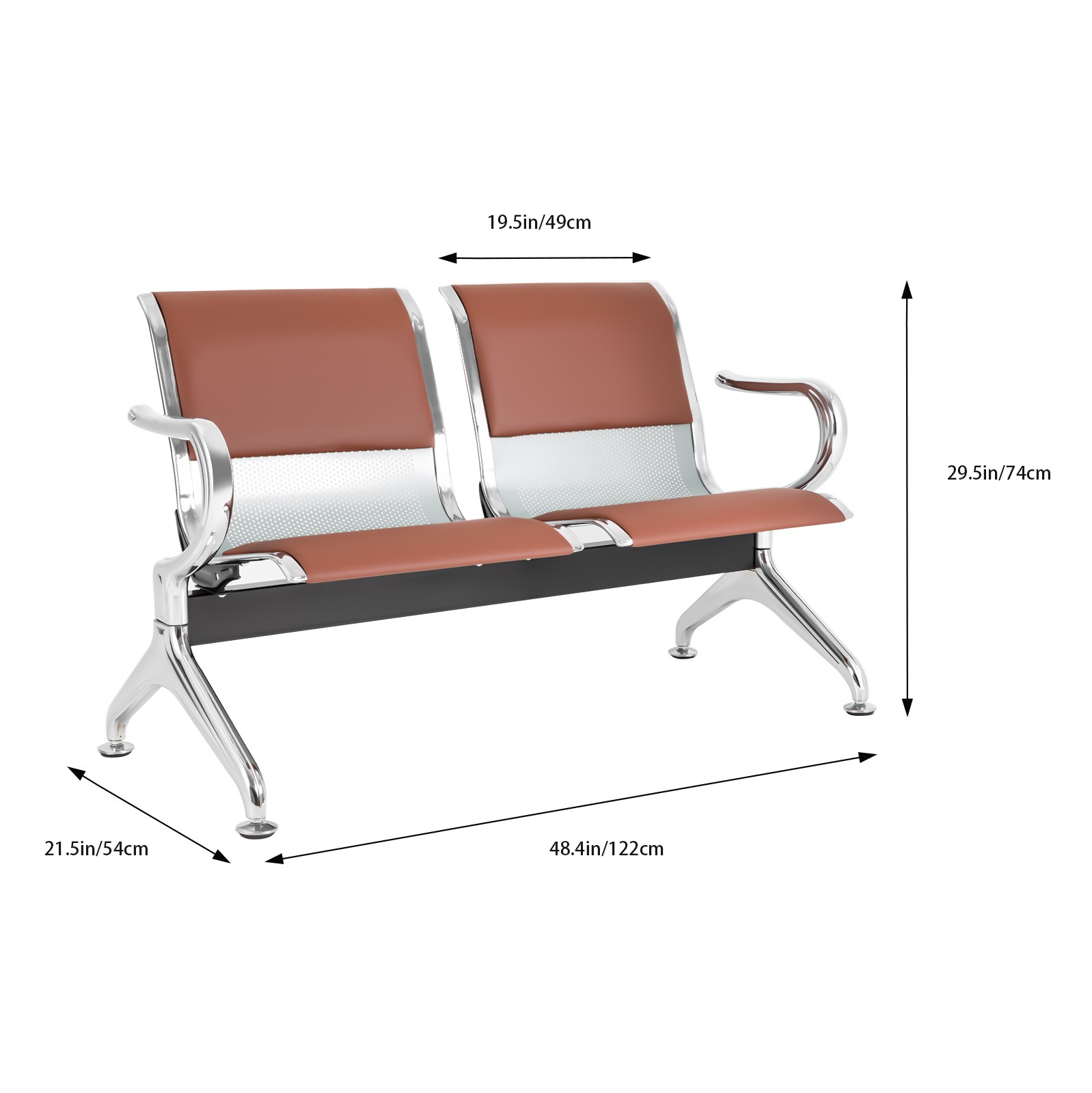 Seat Airport Waiting Room Chair Reception Room Guest Bench Office Waiting Room